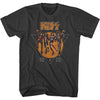 KISS 76 Graphic T-Shirt - Classic Rock Music Clothing - Vintage Concert Lover Gift Idea