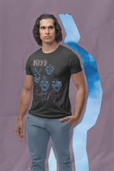 KISS Creatures Of The Night Graphic T-Shirt - Classic Rock Music Clothing - Vintage Concert Lover Gift Idea