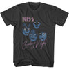 KISS Creatures Of The Night Graphic T-Shirt - Classic Rock Music Clothing - Vintage Concert Lover Gift Idea