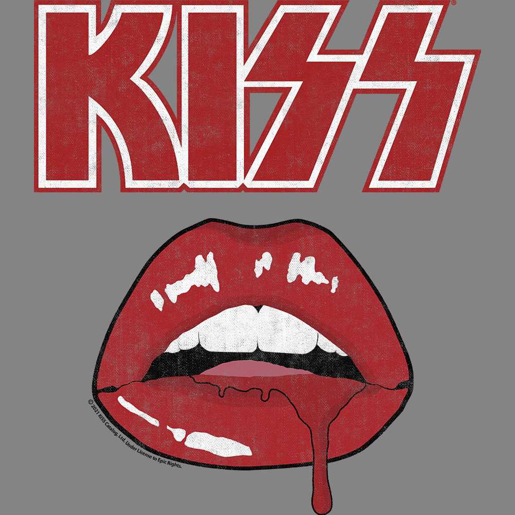 KISS Drip Graphic Tank Top - Classic Rock Music Clothing - Vintage Concert Lover Gift Idea