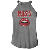 KISS Drip Graphic Tank Top - Classic Rock Music Clothing - Vintage Concert Lover Gift Idea