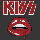 KISS Drip Graphic T-Shirt - Classic Rock Music Clothing - Vintage Concert Lover Gift Idea