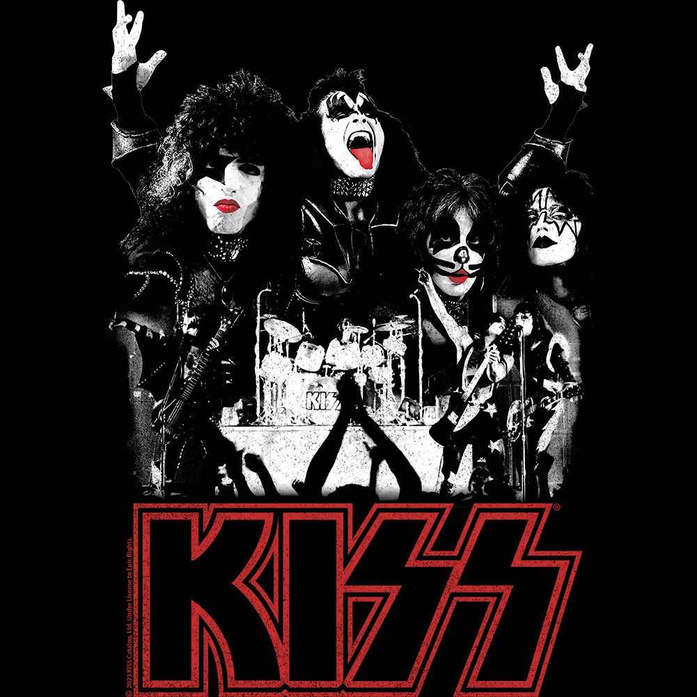 KISS Concert Graphic Girl Tank Top - Classic Rock Music Clothing - Vintage Concert Lover Gift Idea