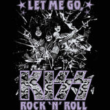KISS Glass Breaking Graphic Ladies Tank Top - Classic Rock Music Clothing - Vintage Concert Lover Gift Idea