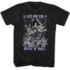 KISS-Glass Breaking Graphic T-Shirt - Classic Rock Music Clothing - Vintage Concert Lover Gift Idea