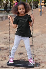 KISS KISS Outline Youth Graphic T-Shirt - Classic Rock Music Clothing - Vintage Concert Lover Gift Idea