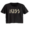 KISS Logo Graphic Ladies T-Shirt - Classic Rock Music Clothing - Vintage Concert Lover Gift Idea