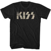 KISS Logo Graphic T-Shirt - Classic Rock Music Clothing - Vintage Concert Lover Gift Idea