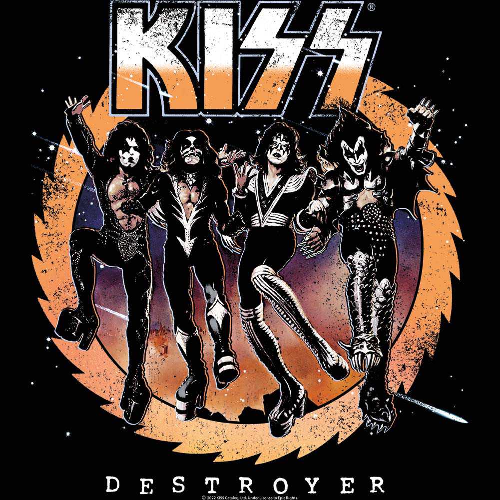 KISS Destroyer Album Graphic Woman Tank Top - Classic Rock Music Clothing - Vintage Concert Lover Gift Idea