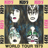 KISS Dynasty 79 Graphic T-Shirt - Classic Rock Music Clothing - Vintage Concert Lover Gift Idea