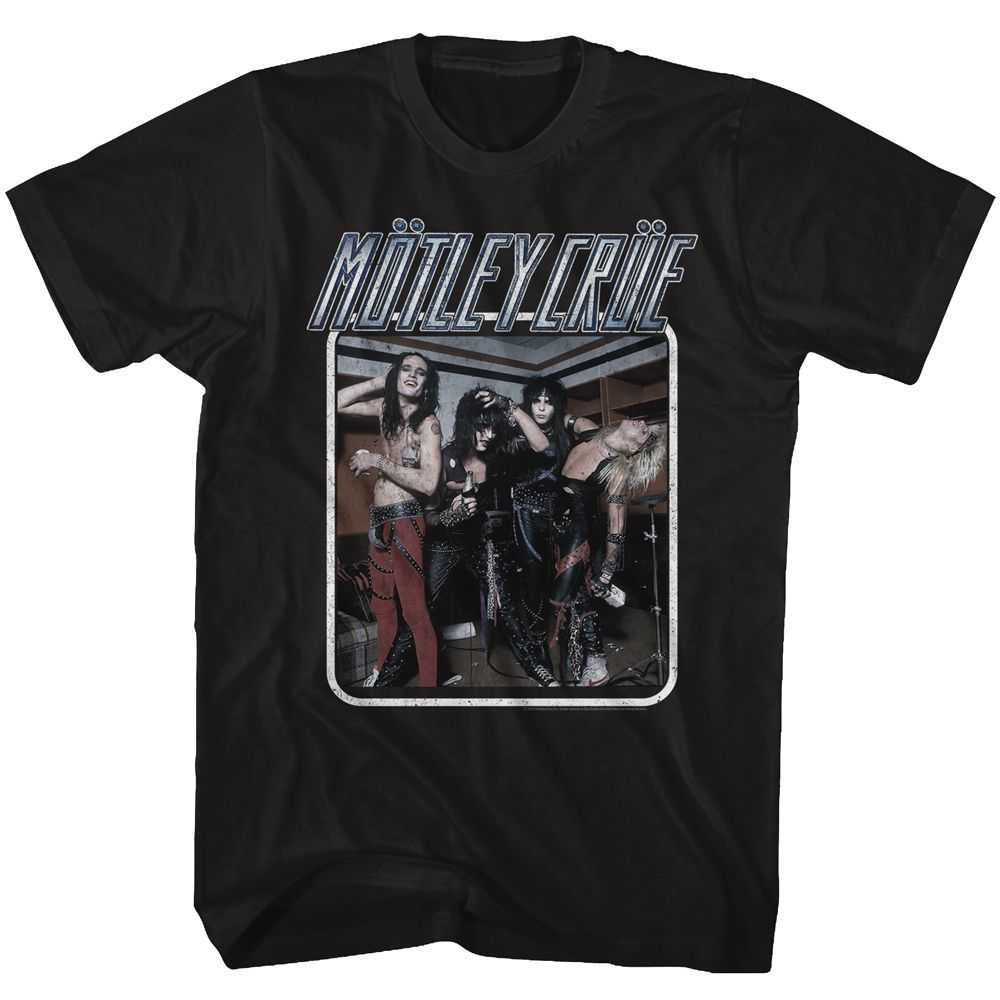 Motley Crue Uncrued Graphic T-Shirt - Classic Rock Music Clothing - Vintage Concert Lover Gift Idea