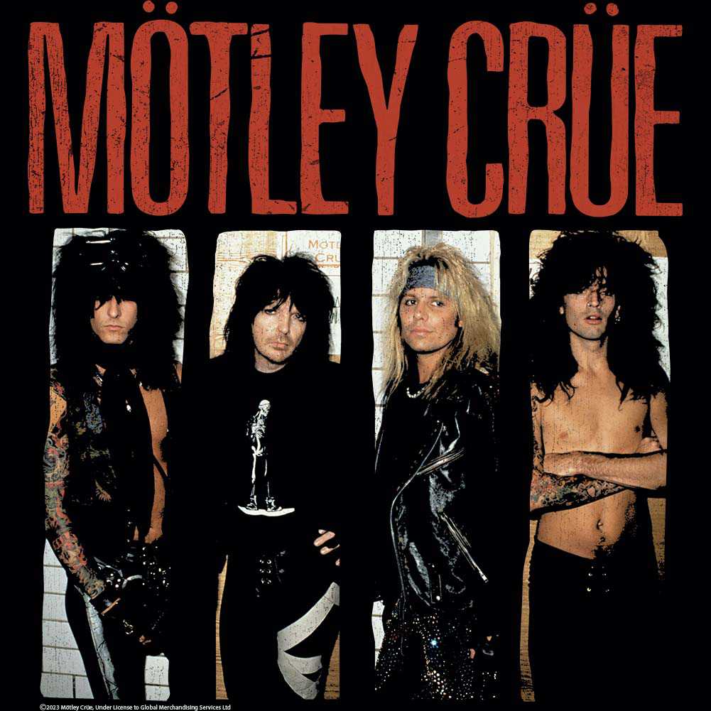 Motley Crue Boys Room Graphic T-Shirt - Classic Rock Music Clothing - Vintage Concert Lover Gift Idea
