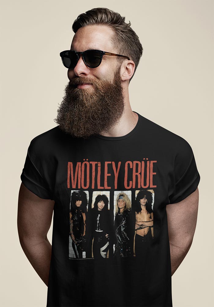 Motley Crue Boys Room Graphic T-Shirt - Classic Rock Music Clothing - Vintage Concert Lover Gift Idea