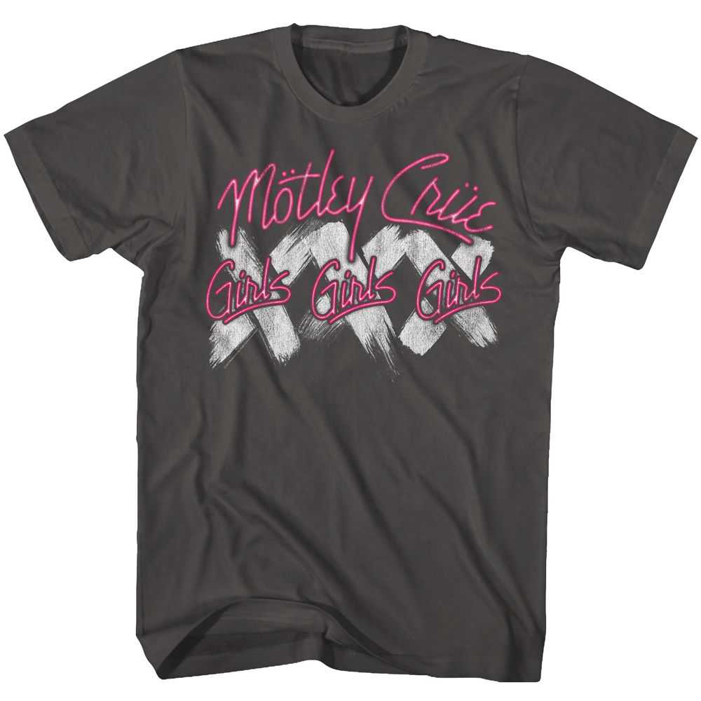 Motley Crue World Tour Graphic T-Shirt - Classic Rock Music Clothing - Vintage Concert Lover Gift Idea