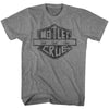 Motley Crue MC Sign Graphic T-Shirt - Classic Rock Music Clothing - Vintage Concert Lover Gift Idea
