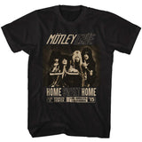 Motley Crue Home Sweet Home Graphic T-Shirt - Classic Rock Music Clothing - Vintage Concert Lover Gift Idea