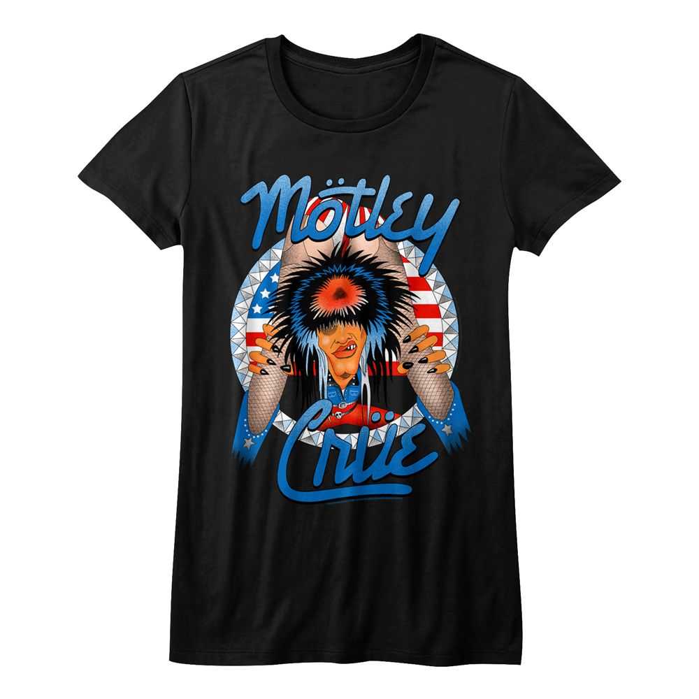 Motley Crue Legs Graphic T-Shirt - Classic Rock Music Clothing - Vintage Concert Lover Gift Idea