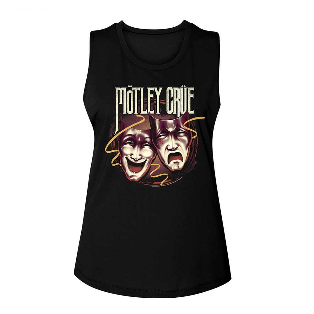 Motley Crue 1987 Ladies Graphic Tank Top - Classic Rock Music Clothing - Vintage Concert Lover Gift Idea