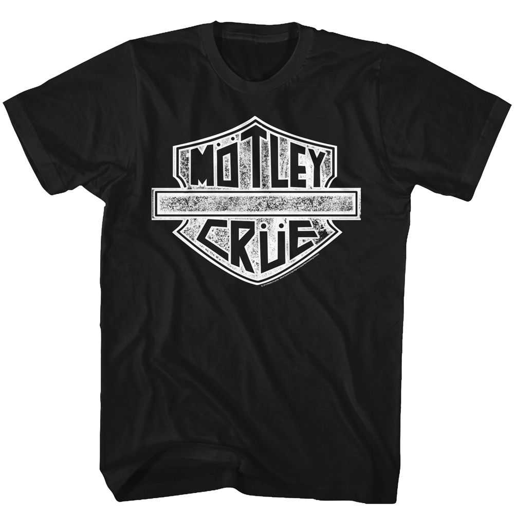 Motley Crue MC Sign Redux 2 Graphic T-Shirt - Classic Rock Music Clothing - Vintage Concert Lover Gift Idea