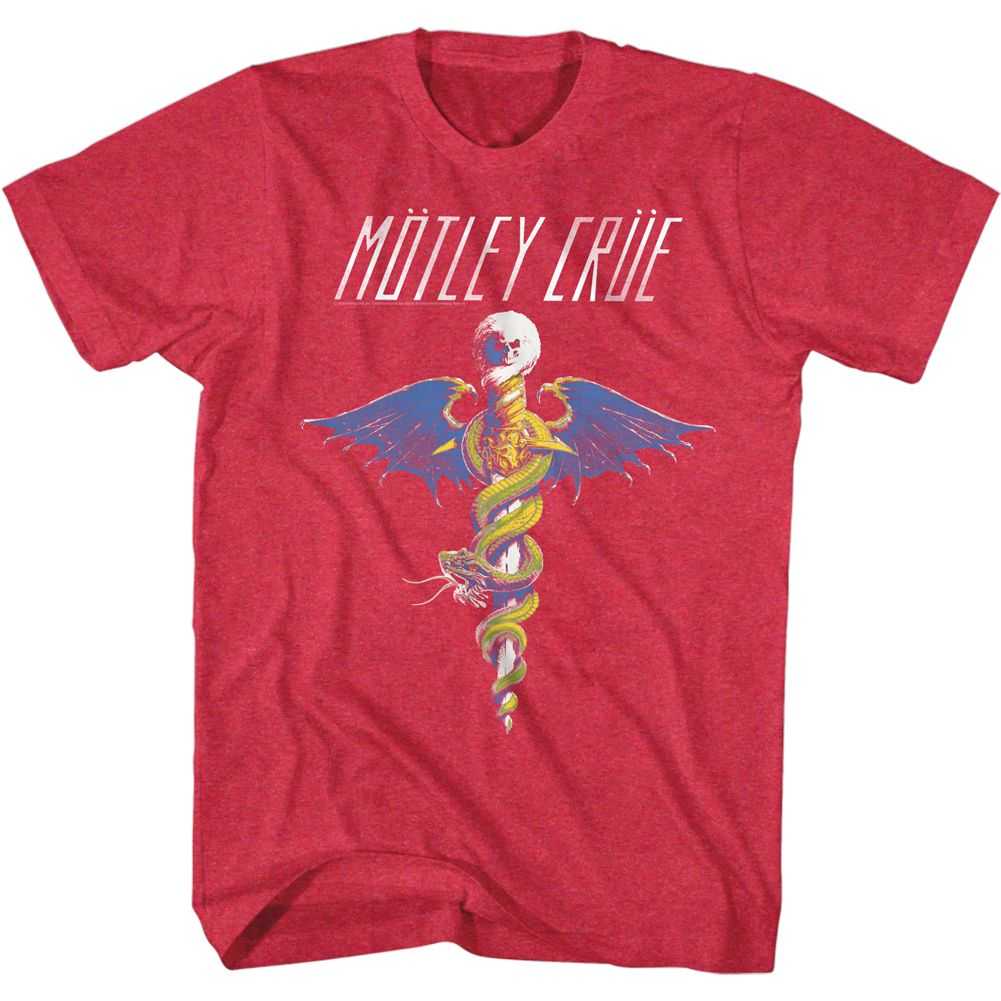 Motley Crue Bad Print Graphic T-Shirt - Classic Rock Music Clothing - Vintage Concert Lover Gift Idea