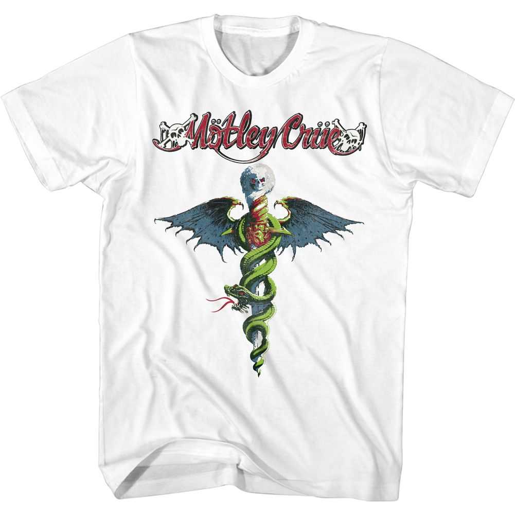 Motley Crue Drfeelgood Graphic T-Shirt - Classic Rock Music Clothing - Vintage Concert Lover Gift Idea