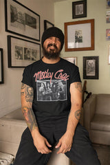 Motley Crue Stand And Deliver Graphic T-Shirt - Classic Rock Music Clothing - Vintage Concert Lover Gift Idea