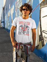 Motley Crue Motley Crue JPN Tour 90 Graphic T-Shirt - Classic Rock Music Clothing - Vintage Concert Lover Gift Idea