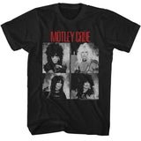 Motley Crue-BW Shout Cover Graphic T-Shirt - Classic Rock Music Clothing - Vintage Concert Lover Gift Idea