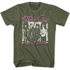Motley Crue Dr Feelgood Graphic T-Shirt - Classic Rock Music Clothing - Vintage Concert Lover Gift Idea