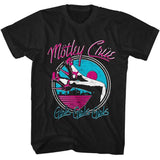 Motley Crue Girls Legs Graphic T-Shirt - Classic Rock Music Clothing - Vintage Concert Lover Gift Idea