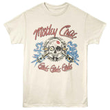 Motley Crue Electric Skull Graphic T-Shirt - Classic Rock Music Clothing - Vintage Concert Lover Gift Idea