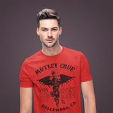 Motley Crue 1989 Hollywood Graphic T-Shirt - Classic Rock Music Clothing - Vintage Concert Lover Gift Idea