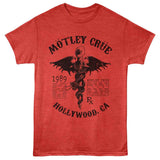 Motley Crue 1989 Hollywood Graphic T-Shirt - Classic Rock Music Clothing - Vintage Concert Lover Gift Idea