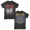 Motley Crue Theatre Of Pain F B 2-Sided Graphic T-Shirt - Classic Rock Music Clothing - Vintage Concert Lover Gift Idea