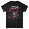 Motley Crue Bad Boys Of Hollywood Graphic T-Shirt - Classic Rock Music Clothing - Vintage Concert Lover Gift Idea