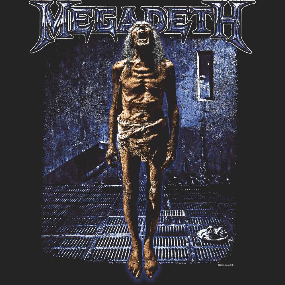 Megadeth CTE Album Art Graphic T-Shirt - Classic Rock Music Clothing - Vintage Concert Lover Gift Idea