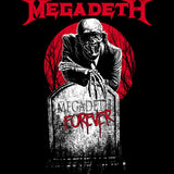 Megadeth Forever Graphic T-Shirt - Classic Rock Music Clothing - Vintage Concert Lover Gift Idea