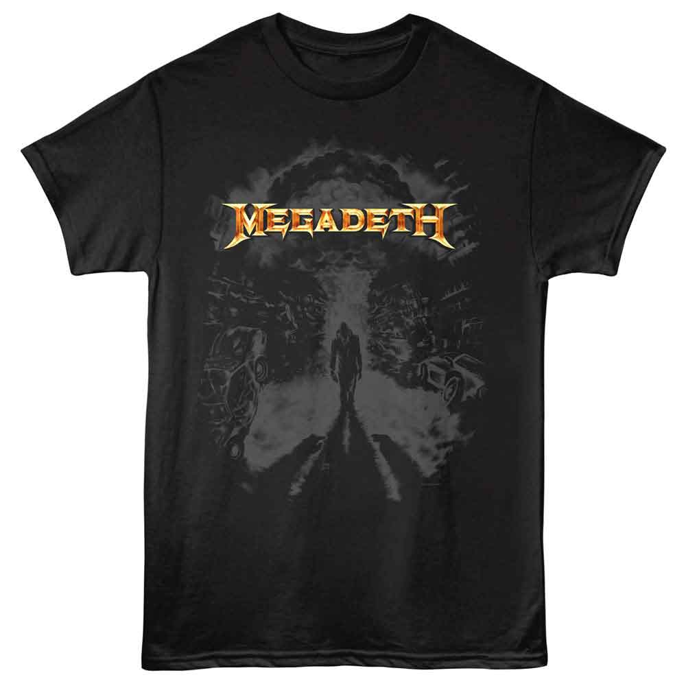 Megadeth Atomic Graphic T-Shirt - Classic Rock Music Clothing - Vintage Concert Lover Gift Idea