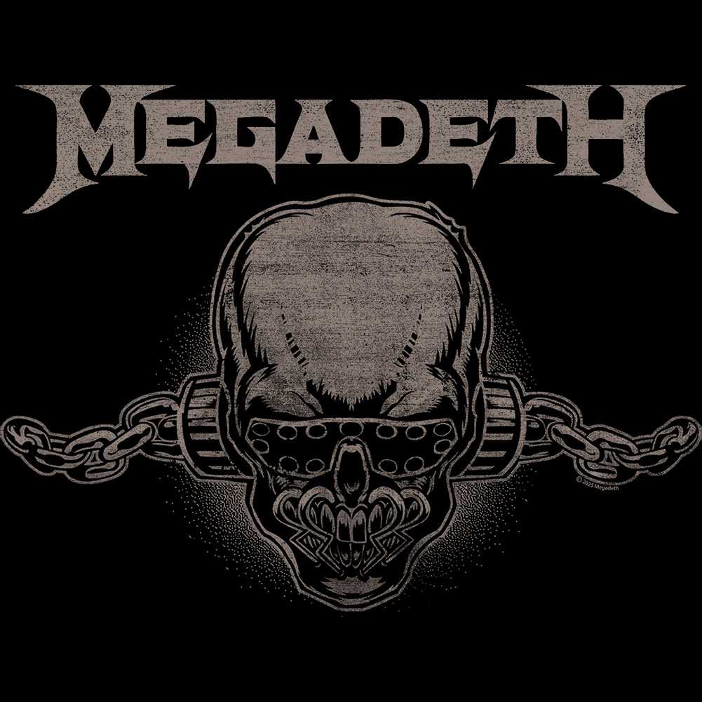Megadeth Vintage Vic Graphic T-Shirt - Classic Rock Music Clothing - Vintage Concert Lover Gift Idea