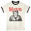 Misfits CROSSED ARMS Adult T-Shirt – Vintage White Black Punk Rock Band Graphic Tee