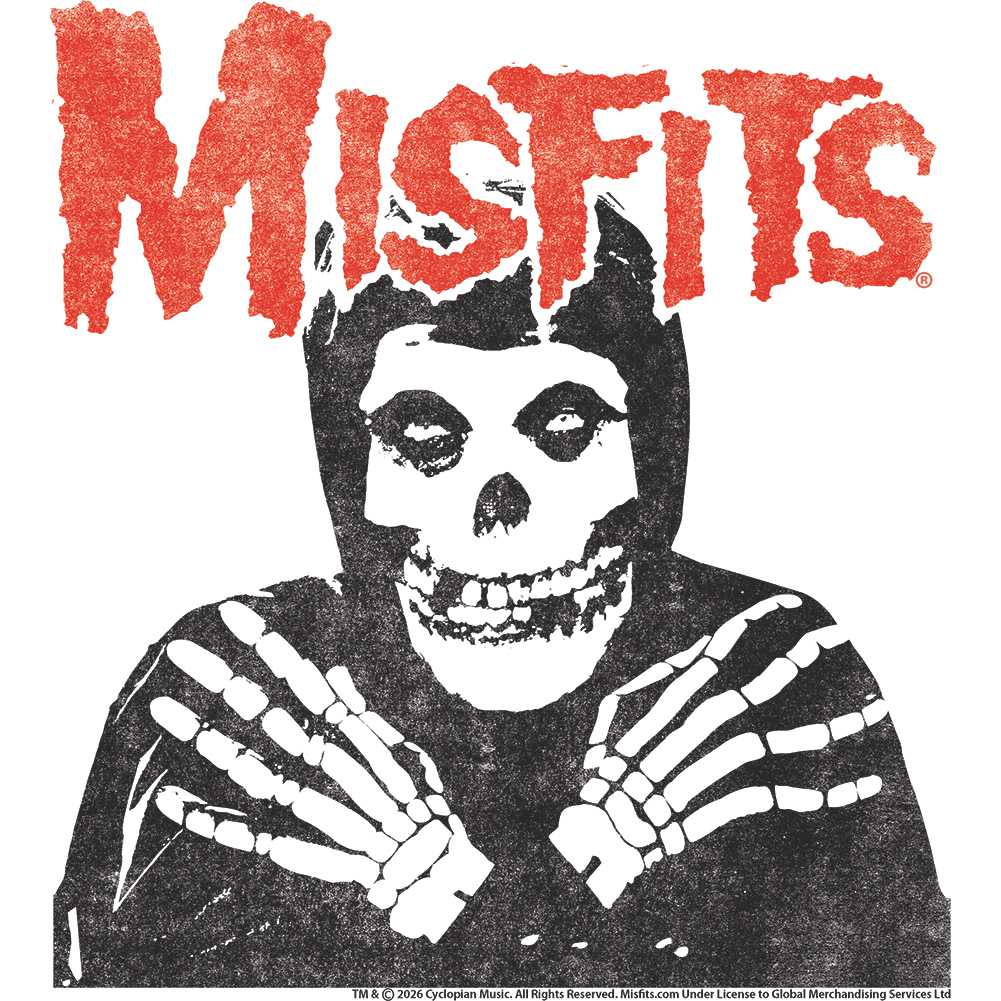 Misfits CROSSED ARMS Adult Muscle Ladies Tank Top– Official Punk Rock Band Graphic Apparel