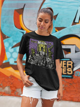 Misfits EARTH AD Black Adult T-Shirt – Classic Horror Punk Music Tee, Official Band Merchandise