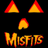 Misfits JACK O LANTERN Black Adult T-Shirt – Horror Punk Halloween Graphic Band Tee