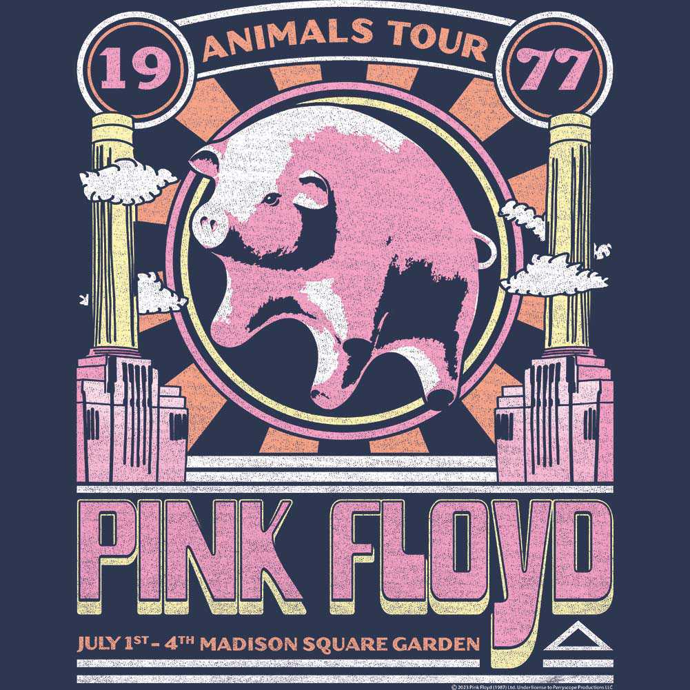 Pink Floyd Animals Tour 1977 Women Tank Top - Legendary Concert Apparel - Nostalgic Music Lover Gift