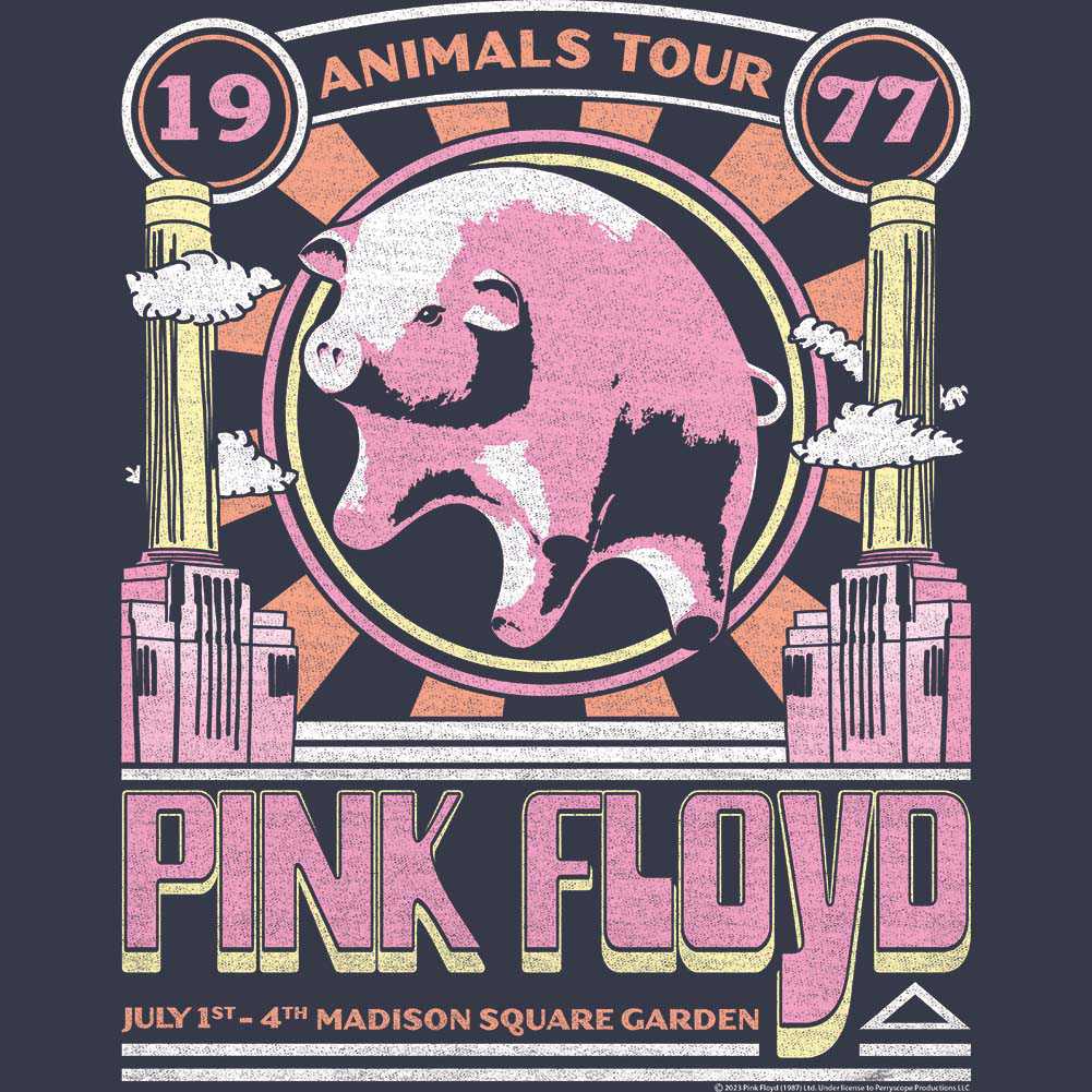Pink Floyd Animals Tour 1977 Women Tank Top - Legendary Concert Apparel - Nostalgic Music Lover Gift