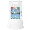 Pink Floyd Poster Women Tank Top - Legendary Concert Apparel - Nostalgic Music Lover Gift