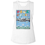 Pink Floyd Poster Women Tank Top - Legendary Concert Apparel - Nostalgic Music Lover Gift