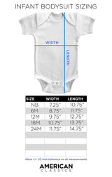 Motley Crue RD And Wht Logo Youth Graphic Bodysuit - Classic Rock Music Clothing - Vintage Kids Concert Lover Gift Idea