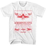 STYX Officially Silence of the Lambs SOL Acherontia Adult T-Shirt, Licensed Classic Rock Band Graphic Tee