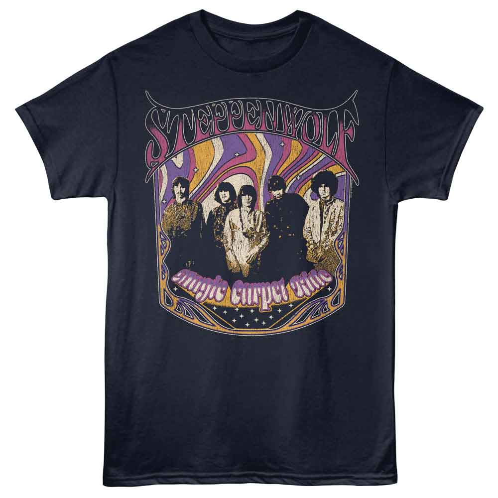 Steppenwolf Carpet Ride Graphic T-Shirt - Classic Rock Music Clothing - Vintage Concert Lover Gift Idea